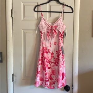 Gabby skye pink stripes dress!